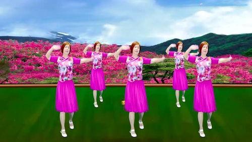 广场舞视频又见山里红,舞动新时代风采